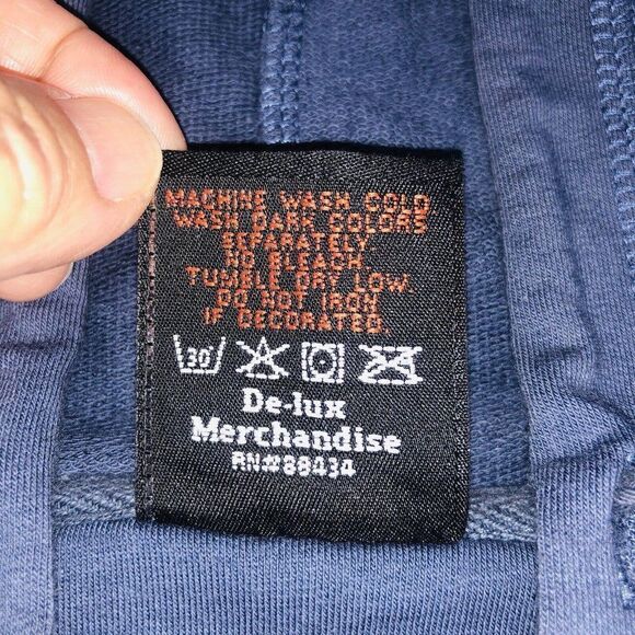 Vintage Y2K 2007 Harley Davidson Gray Zip Up Sweatershirt Hoodie Geemany Small S - Picture 4 of 7